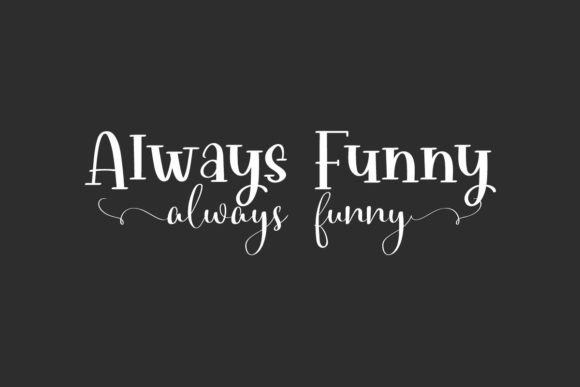 Always Funny Duo: A Playful Font Pair for Versatile Design Applications