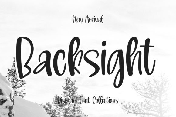 Backsight: A Font That Adds Elegance to Design