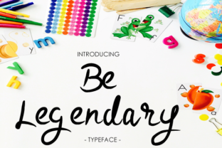 Be Legendary: A Feminine Cursive Font for Stylish Design Projects