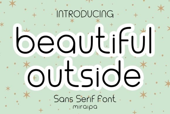 Beautiful Outside Font for Creative Projects