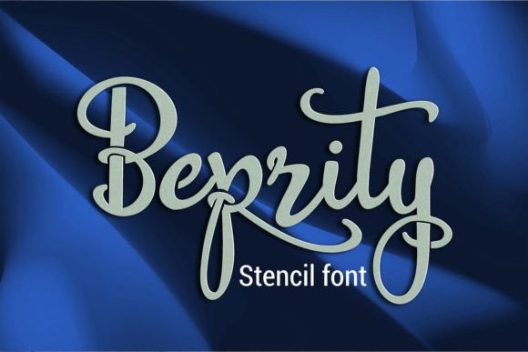 Beprity Stencil: A Versatile Script Font for Creative Projects