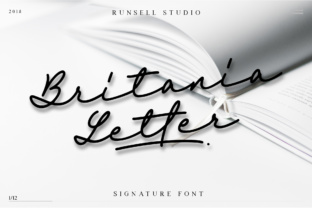 Britania Letter: A Timeless Font for Modern Creativity