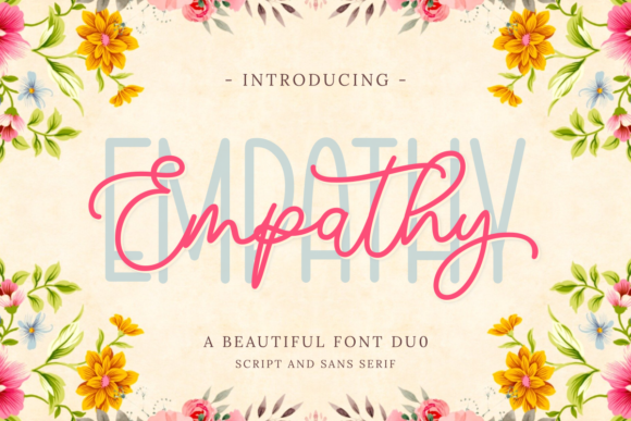 Empathy Duo: A Versatile Font Duo for Modern Designers and Creators
