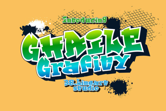 Exploring Ghaile Grafiti: A Versatile Graffiti Font for Creativity and Expression