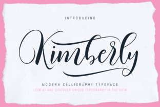 Kimberly Script: A Modern Calligraphy Font for Authentic Design in a Digital Age