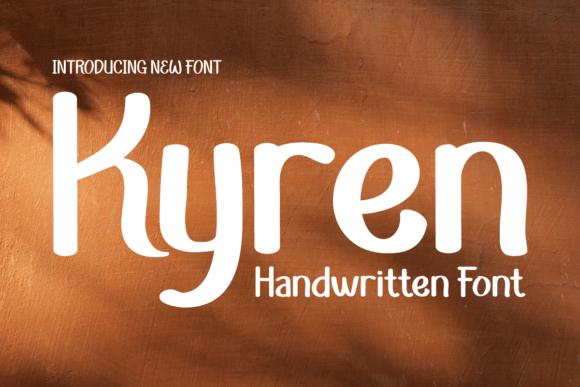 Kyren Font: A Handwriting Masterpiece for Creative Projects