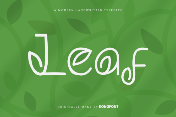 Leaf: A Playful Font for Strategic Creativity