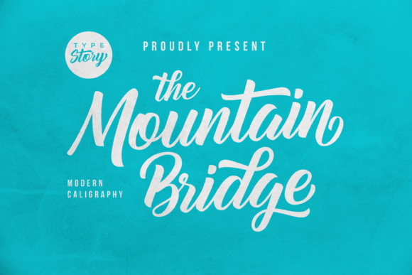 Mountain Bridge: A Bold Script Font with Strategic Versatility