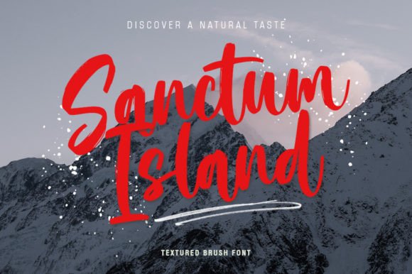 Sanctum Island: A Unique Script Font for Design Projects That Demand Attention