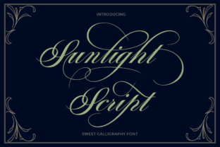 Sunlight Script: A Versatile Calligraphy Font for Design Professionals