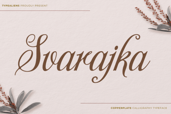Svarajka: A Timeless Font for Modern and Classic Design